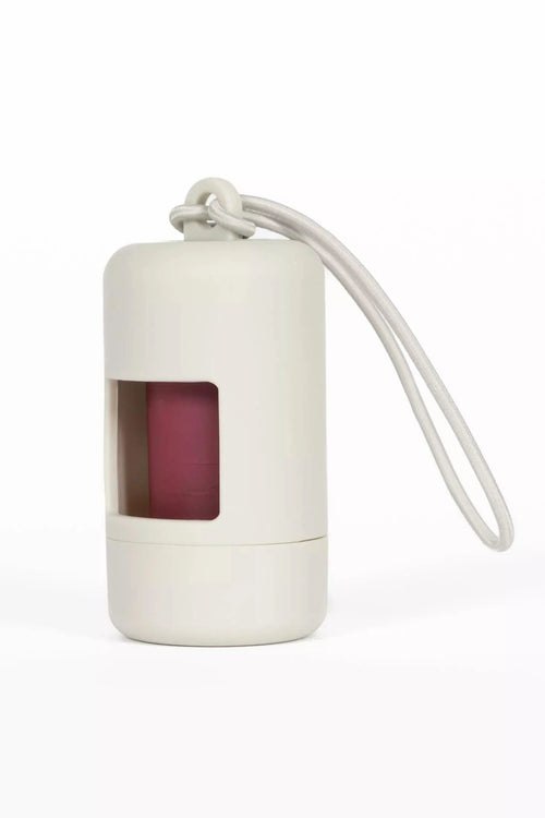 Cloud White Waste Bag Dispenser-0